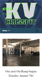 Mobile Screenshot of kvcrossfit.com